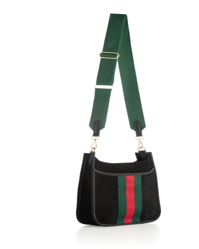 Front of a size One Size Blakely Cross-Body in Noir by Shiraleah. | dia_product_style_image_id:307774